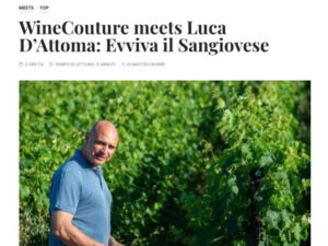 WineCouture meets Luca D'Attoma: Evviva il Sangiovese
